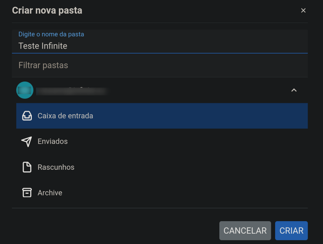 Configurar pasta
