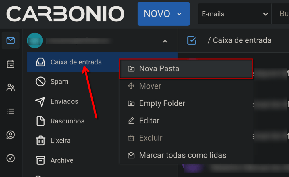 Nova pasta