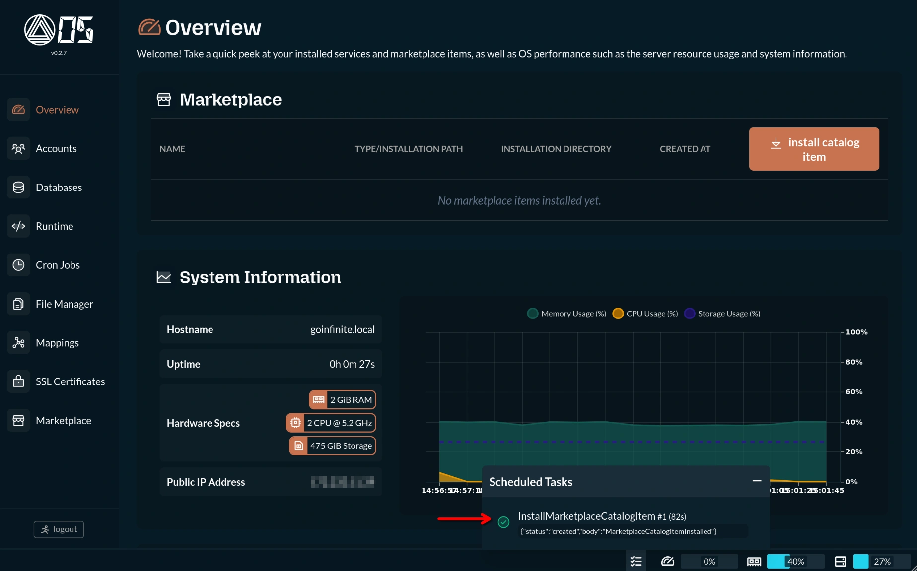 OS - Tarefas Agendadas